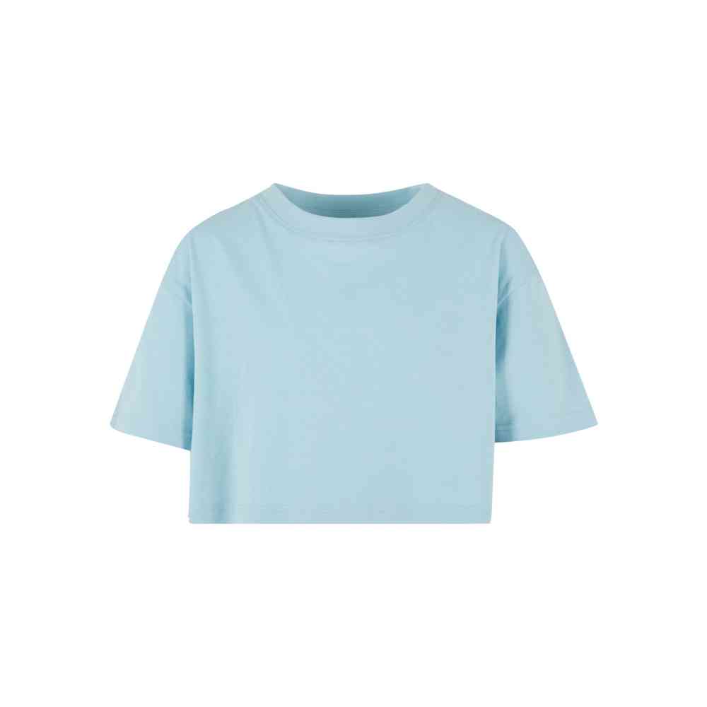 Urban Classics - Short Kimono Crop top - Blau